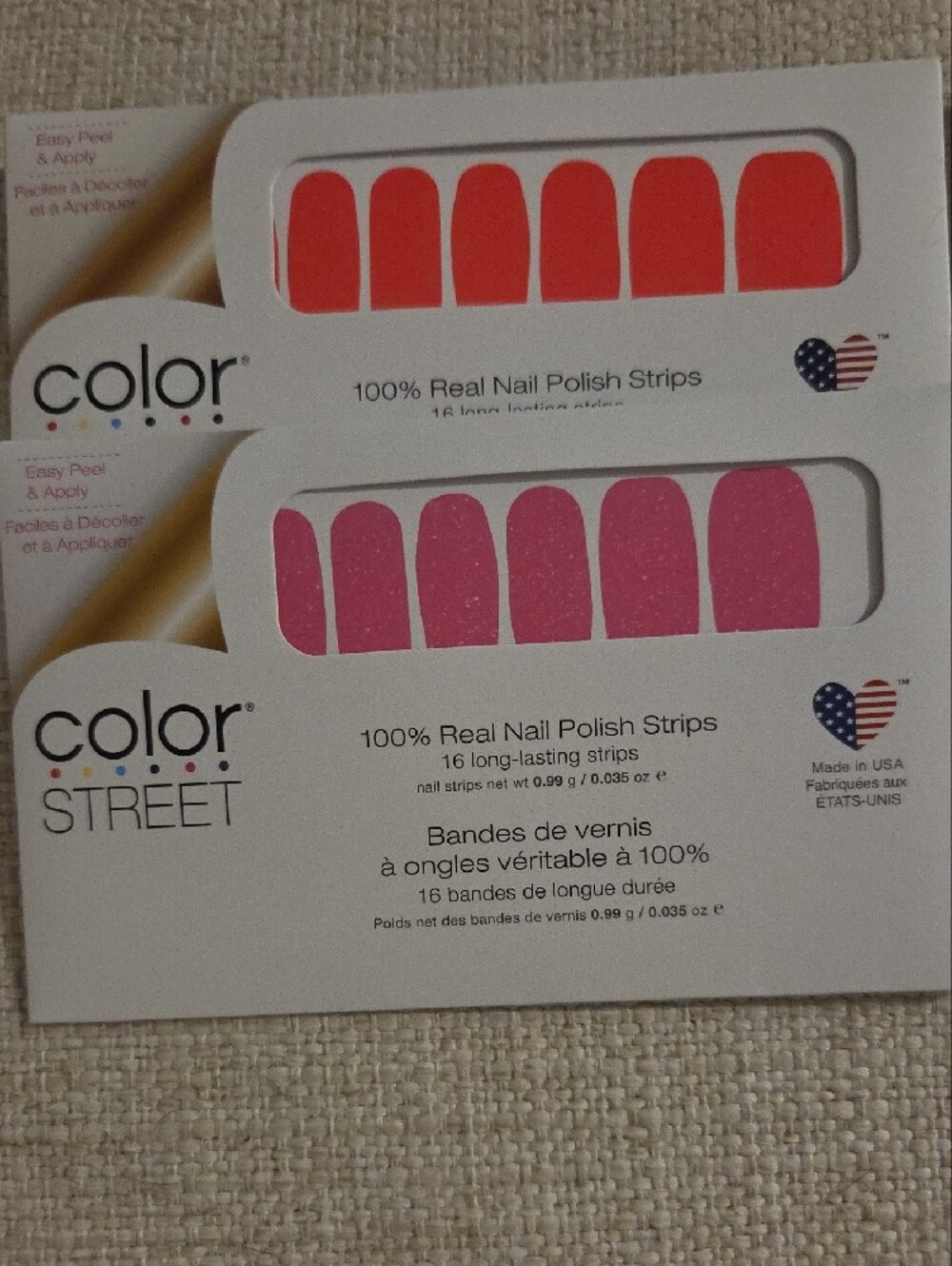 ColorStreet Pink Combo (Shockwave, Wanna Have Fun, Hibiscus) - Picture 2 of 6